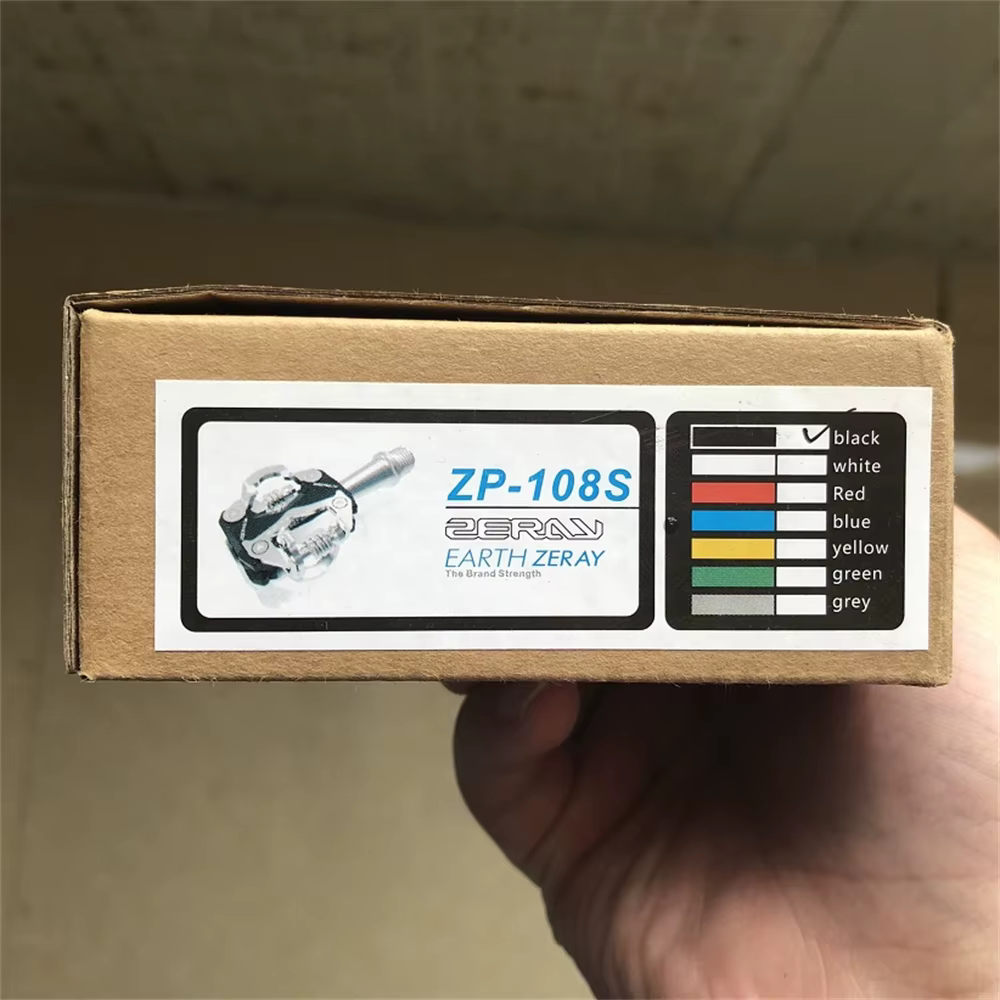 ZERAY ZP-108S cyclisme vélo de route vtt pédale automatique pédales autobloquantes SPD Compatible pé