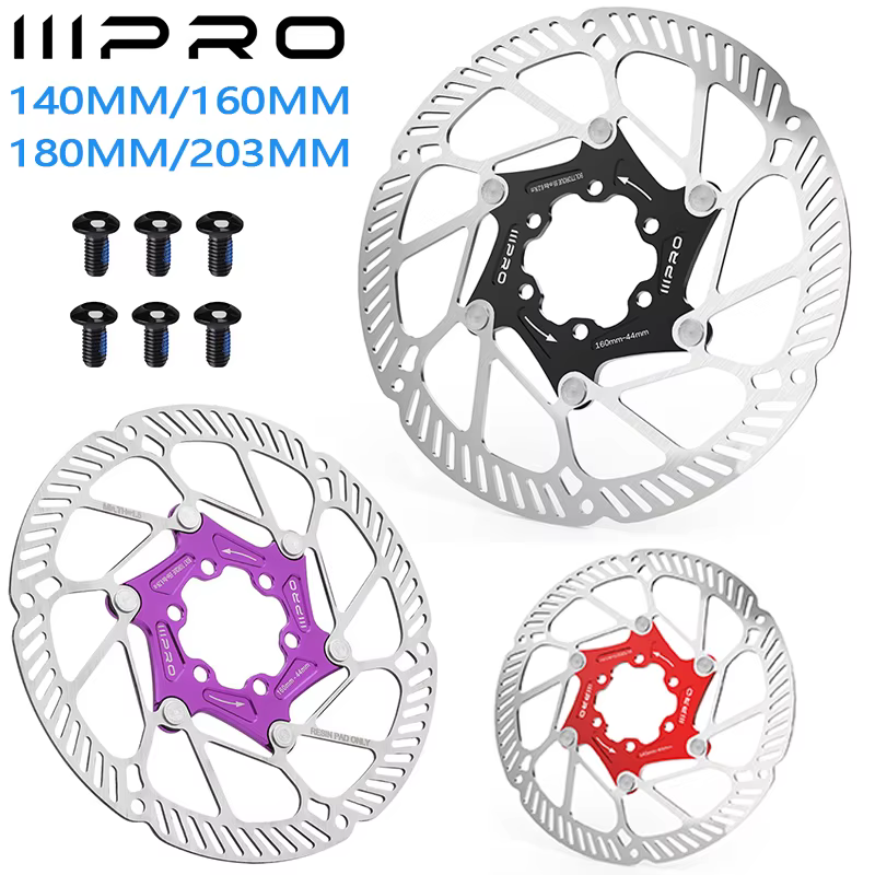 IIIPRO vélo Rotor 140/160/180/203MM vélo flottant Rotor route VTT disque de frein 160mm freins de vé