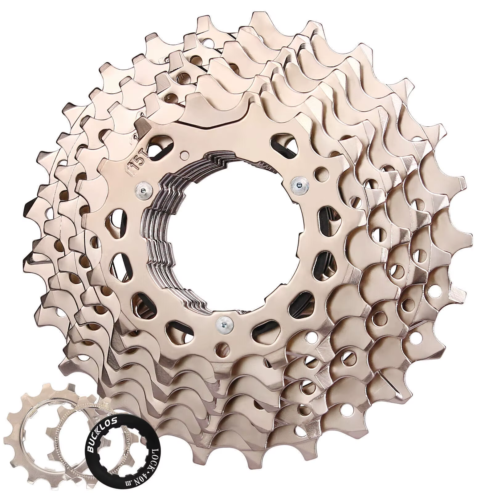 BUCKLOS VTT Cassette 8/9/10/11/12S K7 vélo de route roue libre légère route vtt Cassette roue libre 