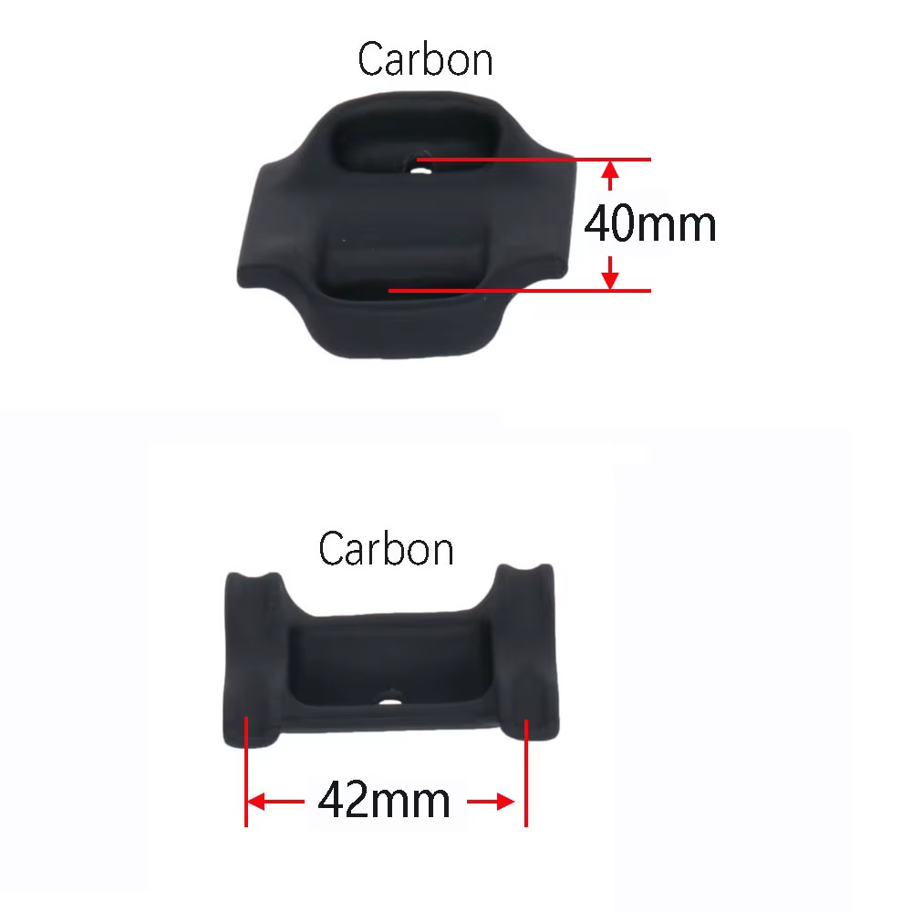 ELITA ONECarbon tige de selle remplacement fibre de carbone couvercle supérieur Base boulons en tita
