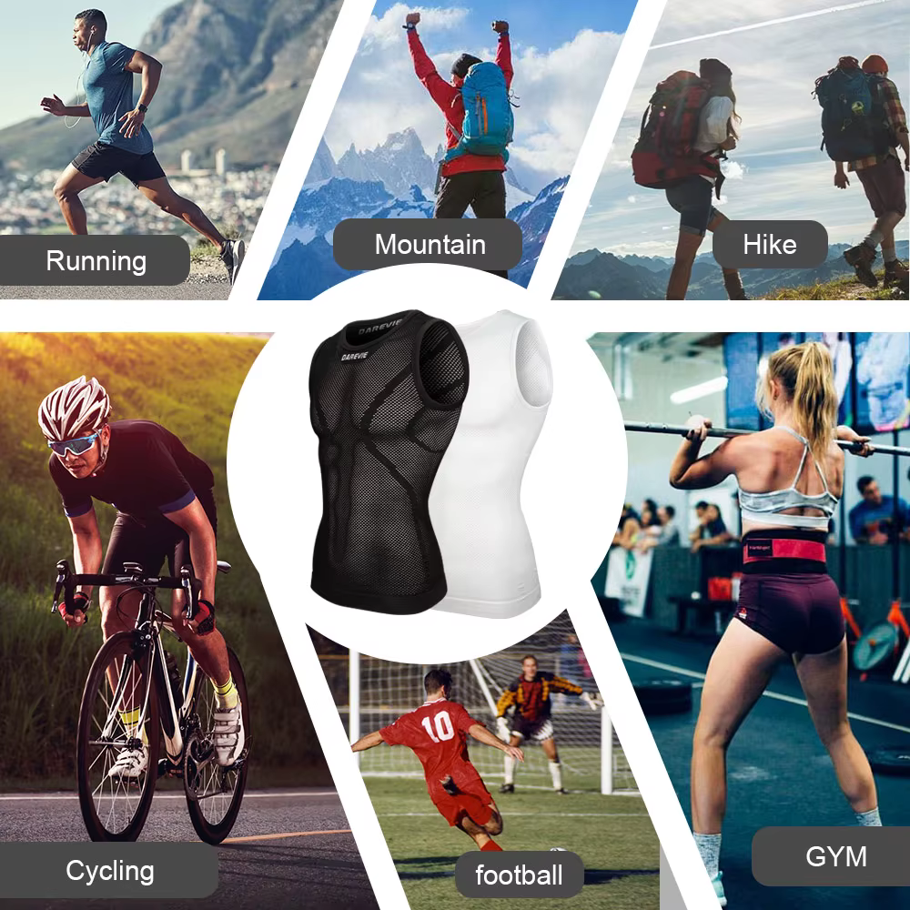DAREVIE maillot de cyclisme sans couture Compression serré maillot de cyclisme pour hommes respirant