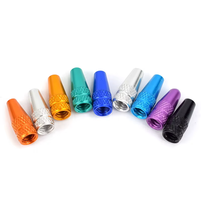 Bouchon de Valve FV pour pneu de vélo en alliage d'aluminium, protecteur couvert de vélo de route et