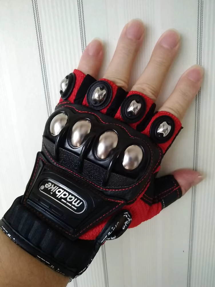 Gants tactiques pour moto, sécurité en acier, protection des articulations en laiton, cyclisme en pl