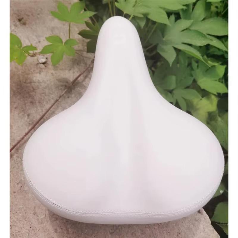 Selle de vélo blanche avec ressort, pour vélo de ville, 03/commConsulImaging Parts