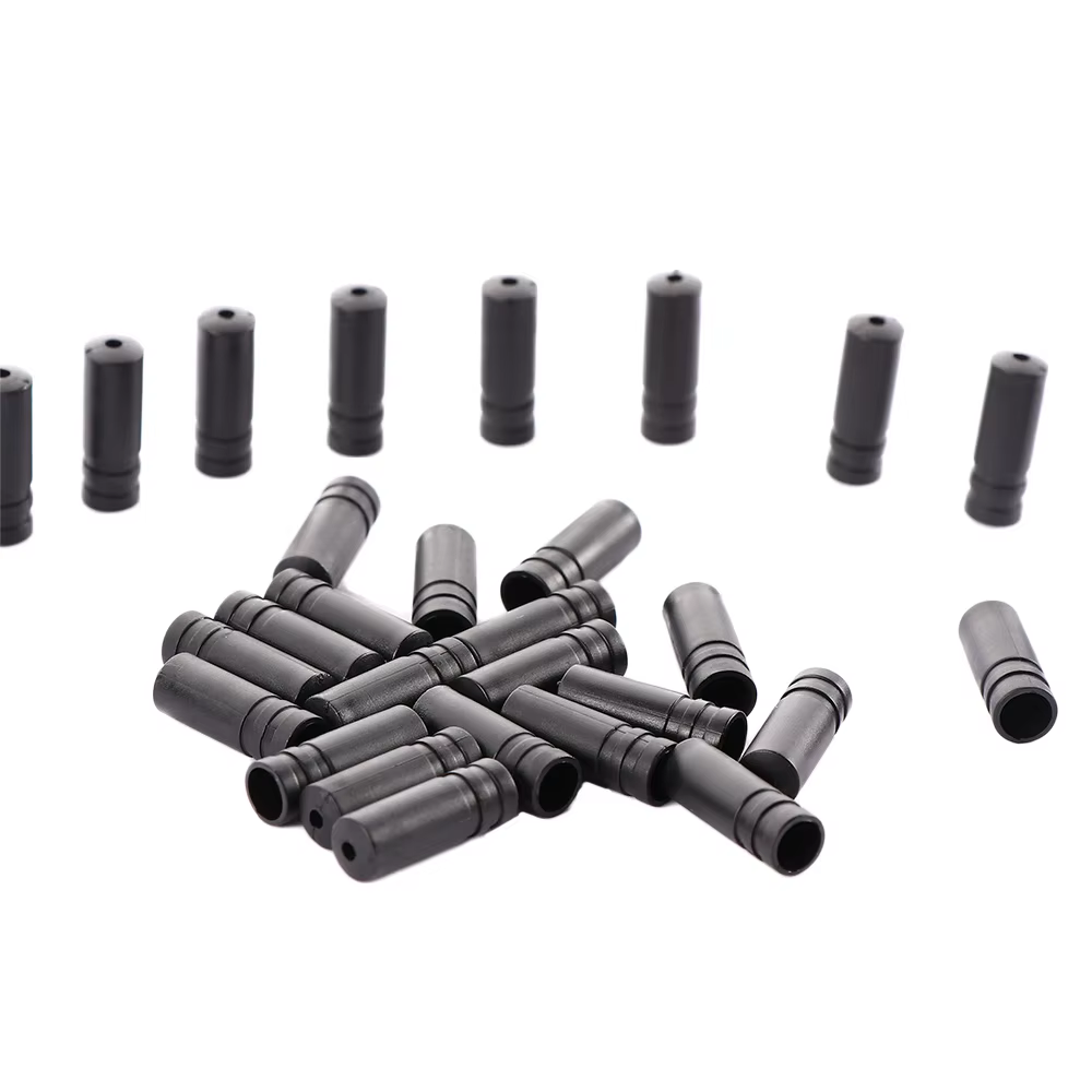 50pcs VTT vélo de route engrenages de frein de vélo embouts de câble extérieur embouts sertissages d