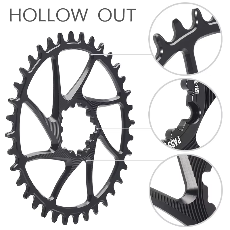 Plateau de pédalier SRAM Gx xx1 Eagle GXP, 6mm, argent, pour vtt rond, étroit et large, 28T, 30T, 32