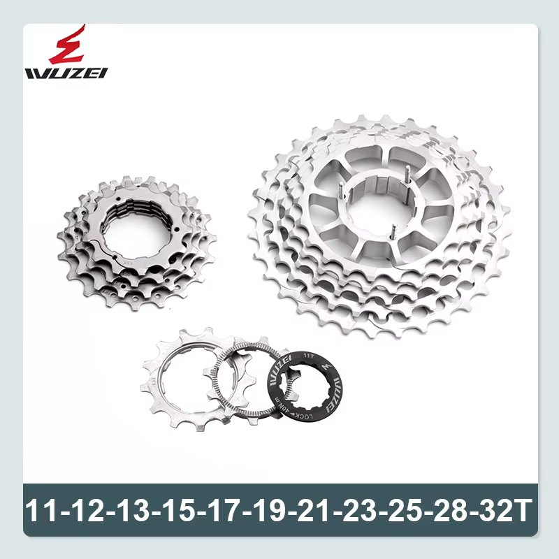 WEI-Roue libre ultralégère pour vélo de route, Cassette de vélo, Volant d'inertie 12 vitesses, Pigno