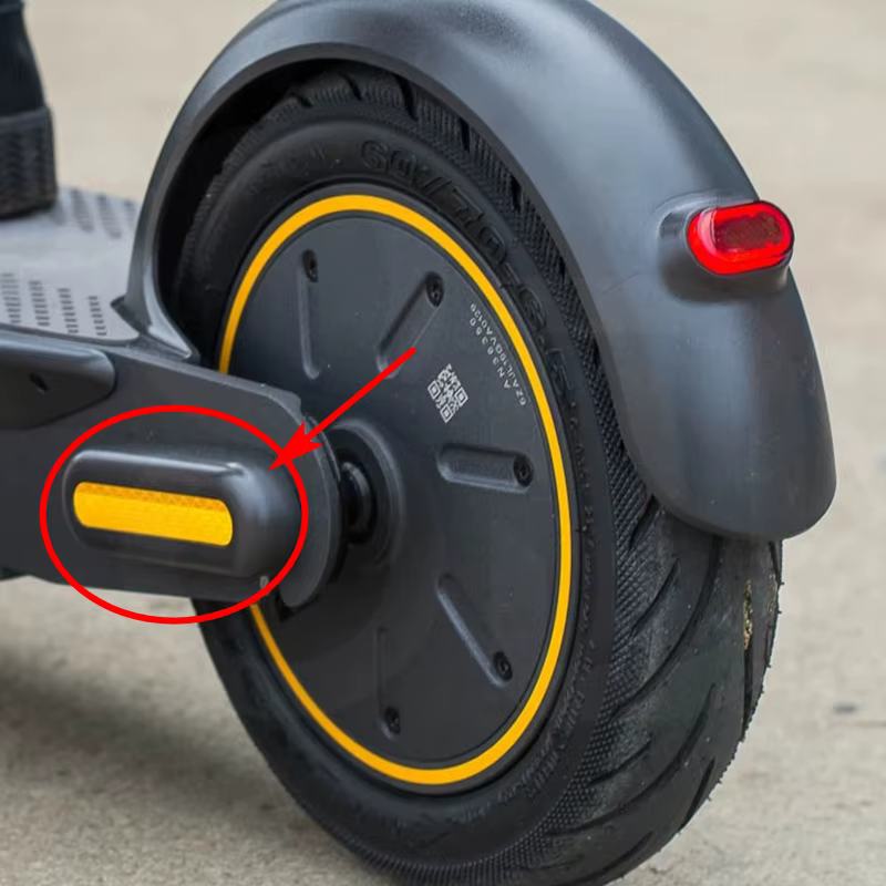 Kit d'accessoires de couvercle décoratif de fourche arrière pour Ninebot MAX G30 G30D KickScooter él