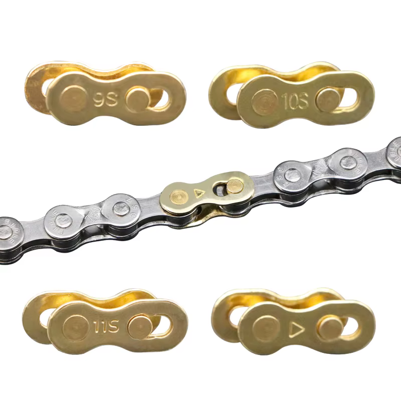 Connecteur de chaîne de vélo, 5 paires, boutons magiques de cyclisme, lien principal rapide, Joints