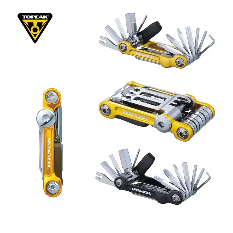 Outil multifonction pour vélo TOPEAK, outil de réparation miniature portable pour vélo, kit de clés,