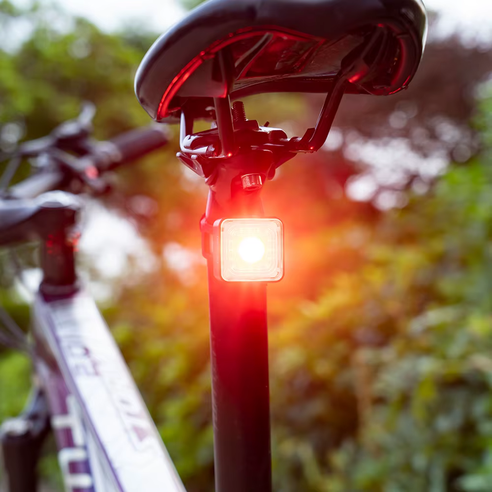 ThinkRider 120 Lumen vélo intelligent frein détection lumière IPX6 LED étanche charge vélo feu arriè