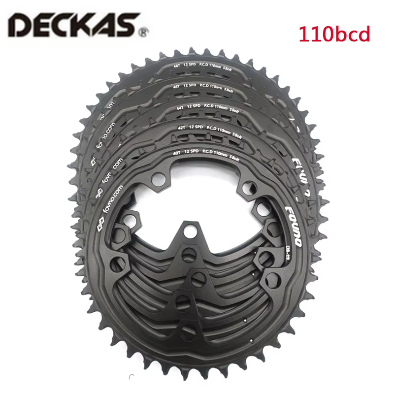Deckas – vélo de route pliant avec plateau étroit et large, pour pédalier shimano sram, 110BCD, 38/4