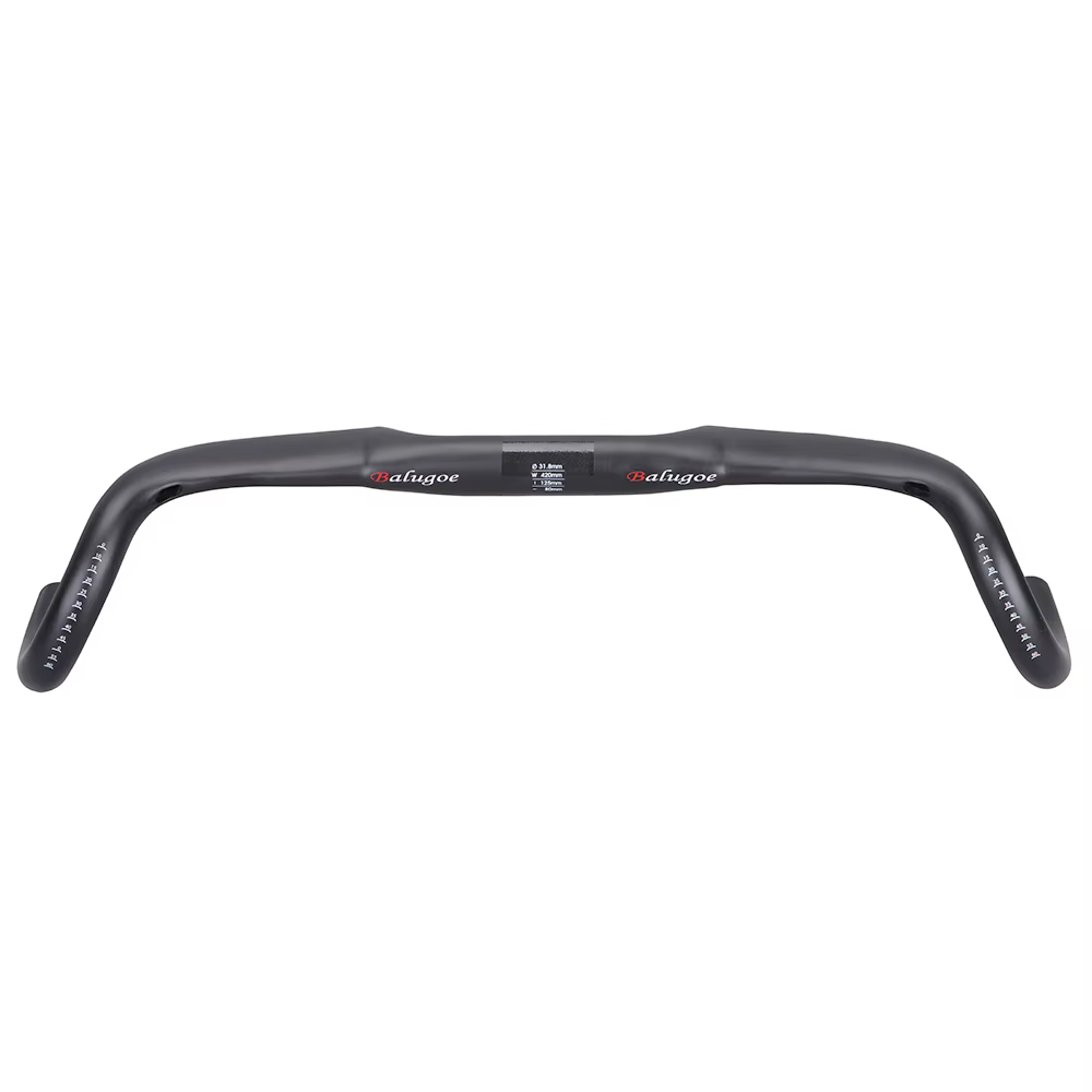 2022 nouveau guidon de gravier en carbone grande barre évasée guidon de vélo de route Cyclocross 400