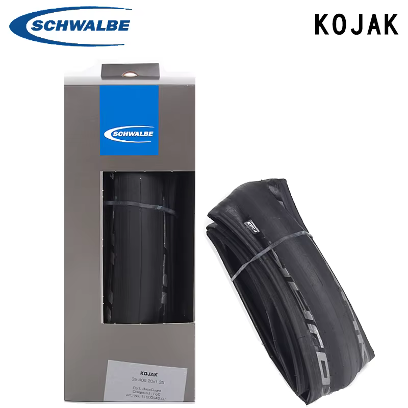 WalSchbe-Kojak Sports Travel Tire, 406, 20 pouces, fil d'acier, 20x1.35, résistant aux coups de cout