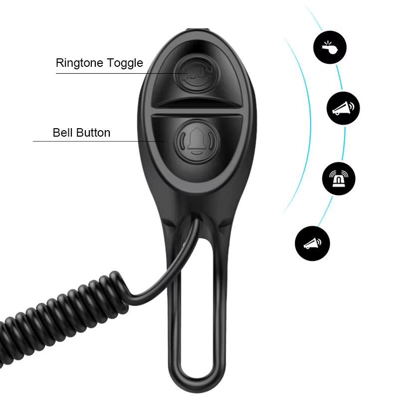Sonnette électrique de vélo, Rechargeable par USB, pour vtt, Scooter, vélo de route, klaxon de guido