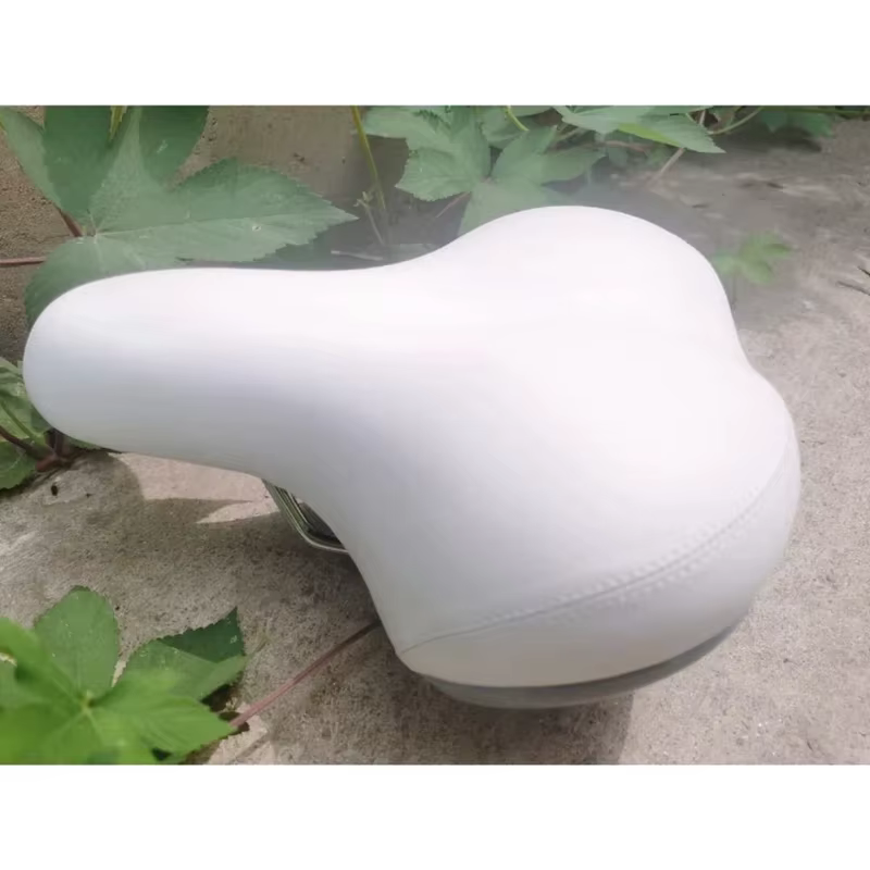Selle de vélo blanche avec ressort, pour vélo de ville, 03/commConsulImaging Parts