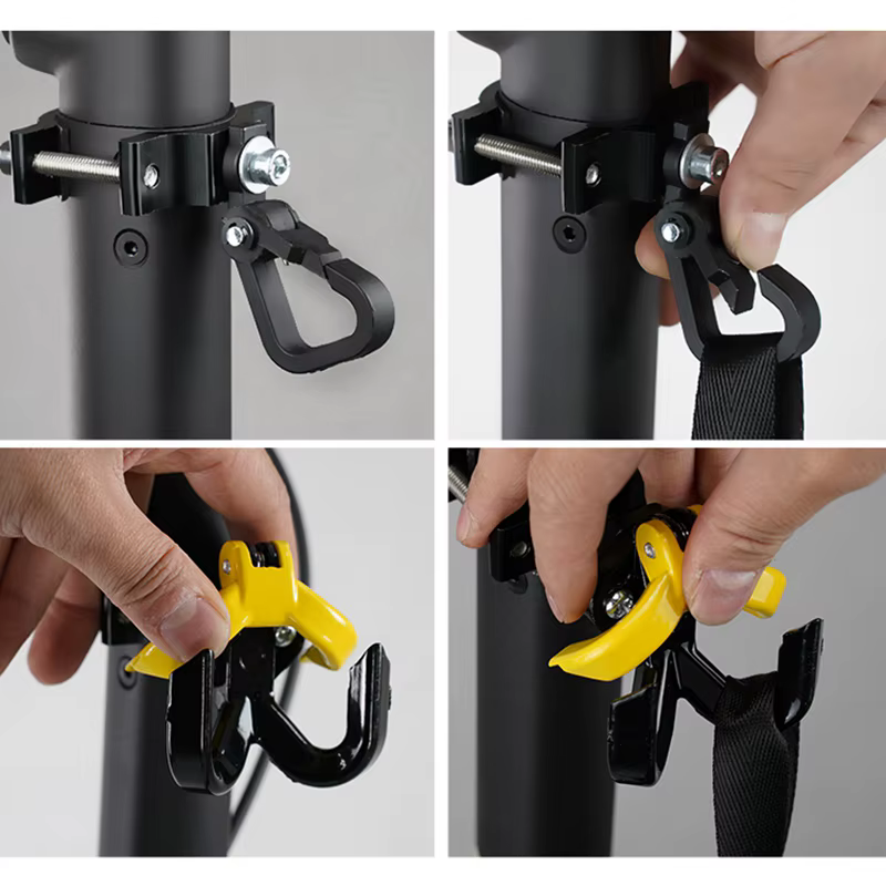 Crochet de sac suspendu en alliage d'aluminium pour Scooter électrique NINEBOT MAX G30, crochet de G