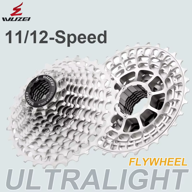 WEI-Roue libre ultralégère pour vélo de route, Cassette de vélo, Volant d'inertie 12 vitesses, Pigno