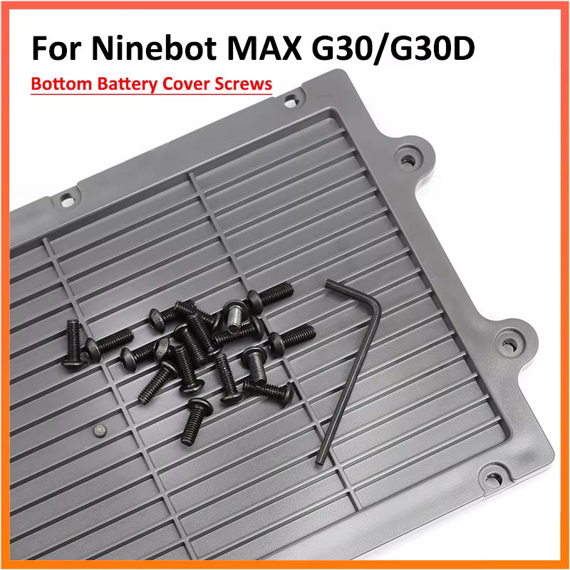 Vis de couvercle de batterie inférieur pour Scooter électrique Ninebot MAX G30 G30LP G30D, pièces de