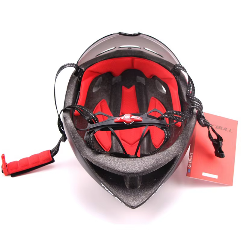 Nouveau 3 lentilles 290g Aero TT casque de vélo de route lunettes course cyclisme vélo sport sécurit