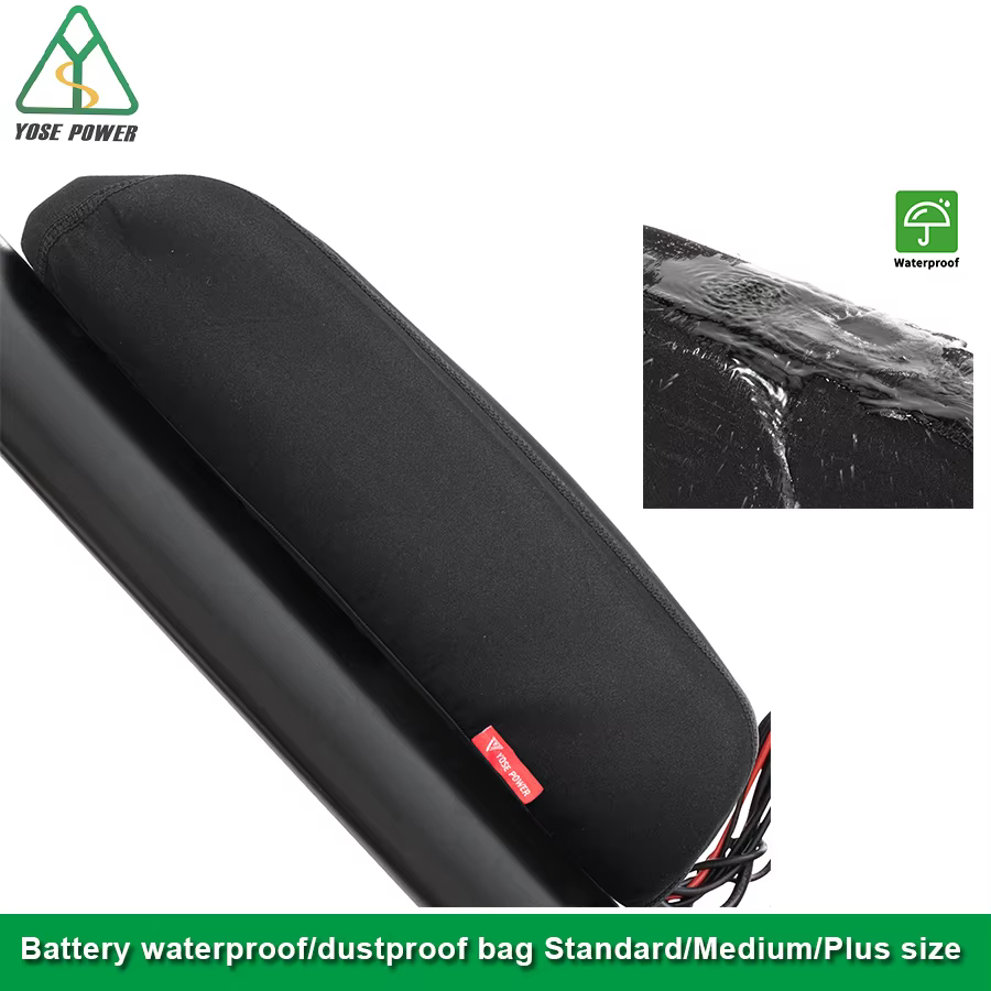 Sac élastique étanche et anti-poussière, Standard, moyen, grande taille, pour batterie de vélo élect