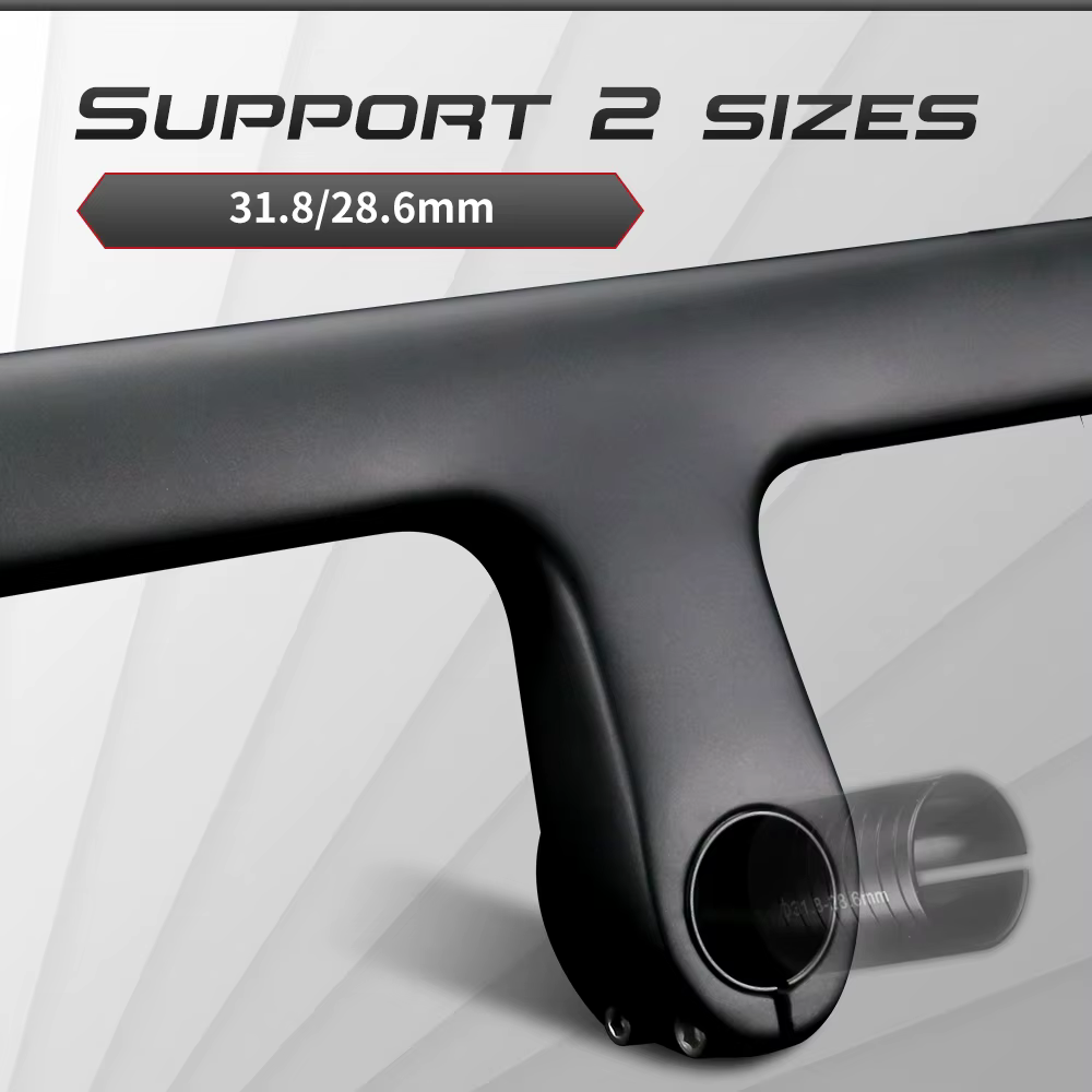 RXL SL guidon en carbone intégré OD2 28.6/31.8mm barre de poignée de vélo de route routage interne g