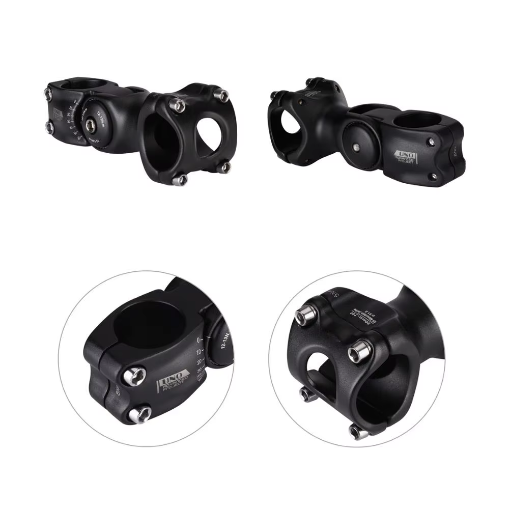 UNO – élévation de guidon de vélo réglable de 0 à 60 degrés, 25.4mm, 31.8mm