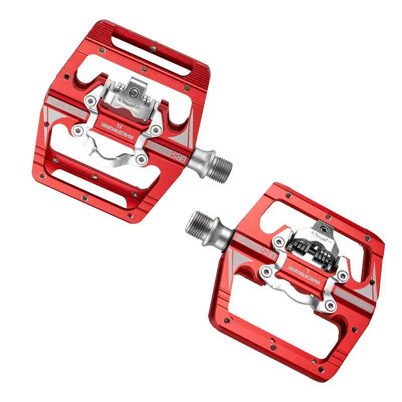RACEasy-Pédales Mgem pour repose-pieds de vélo, pédales mixtes VTT, clip VTT, assistance au pied, do