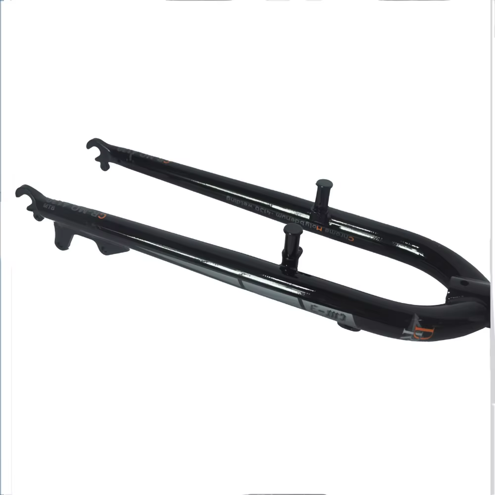 26/27.5ER DARKROCK CM-3 /CM-5 cr-mo Steels fourche avant 28.6mm disque et V frein vtt fourche rigide