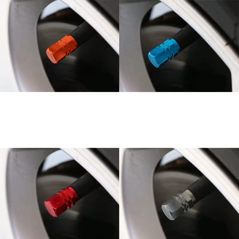 Capuchon de Valve de vélo en aluminium, 2 pièces, anti-poussière, pour Xiaomi M365 Scooter électriqu