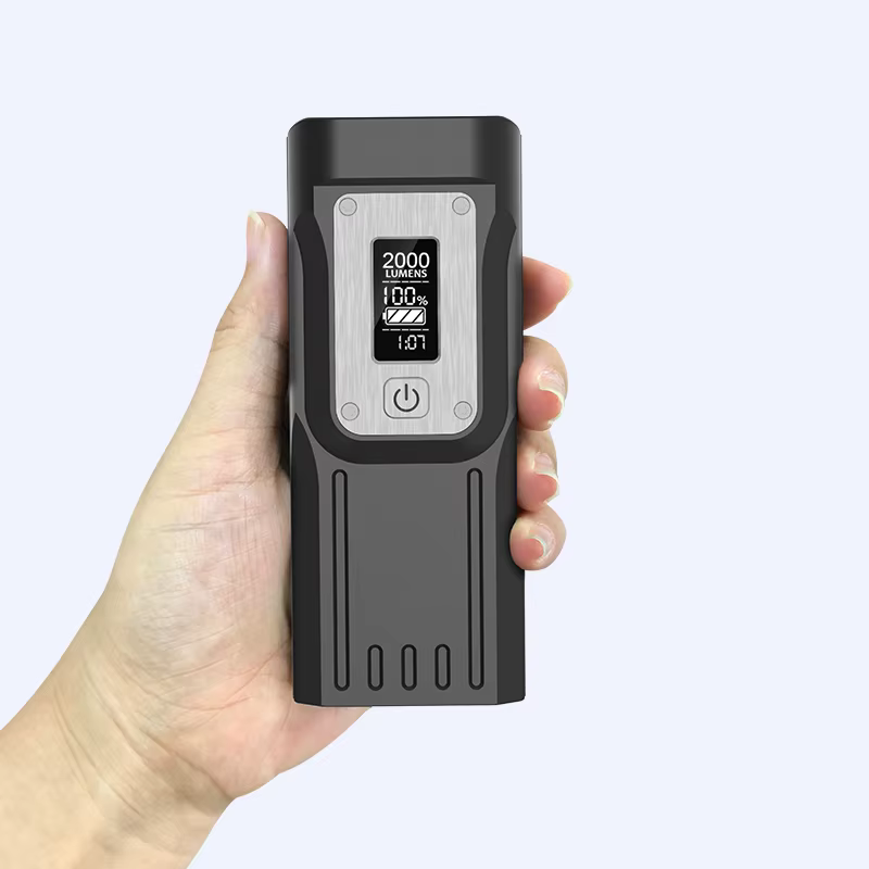 NATFIRE NGTR60 Lampe de vélo puissante avec affichage de données en temps réel OLED, phare de vélo r