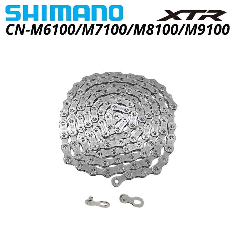 SHIMANO DEORE SLX XT XTR M6100 M7100 M8100 M9100 chaîne à 12 vitesses pour vélo de montagne 12S pièc
