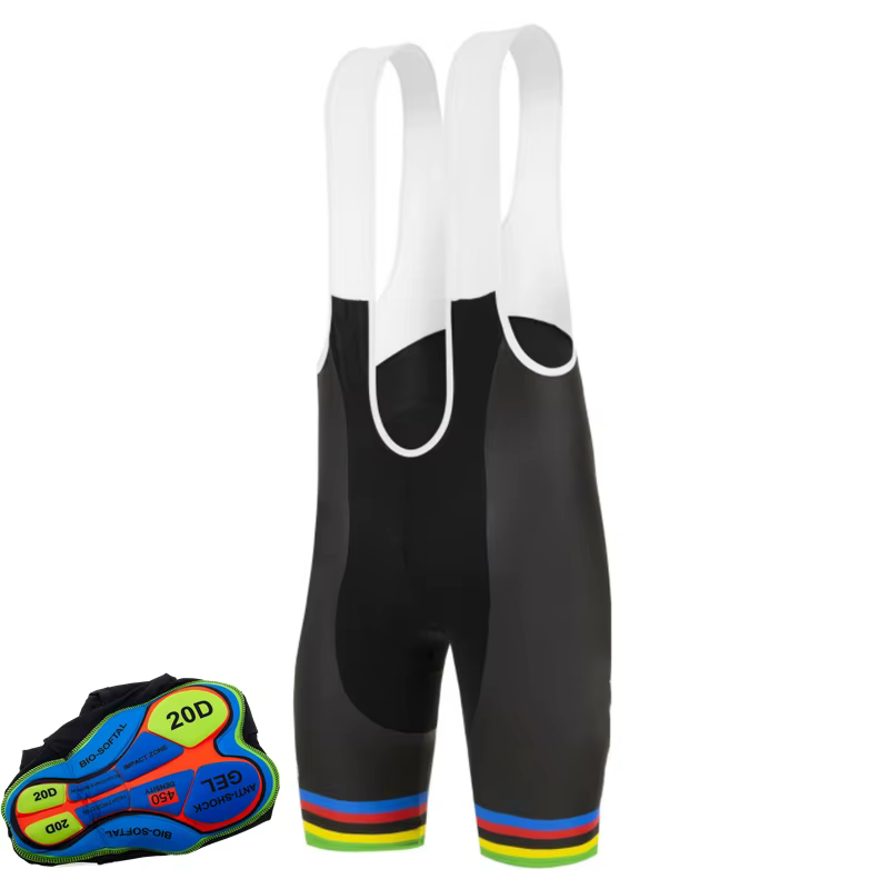 20D Gel épais antichoc Pad cyclisme cuissard hommes hommes cyclisme Shorts 6 heures Ride Pro Lycra h