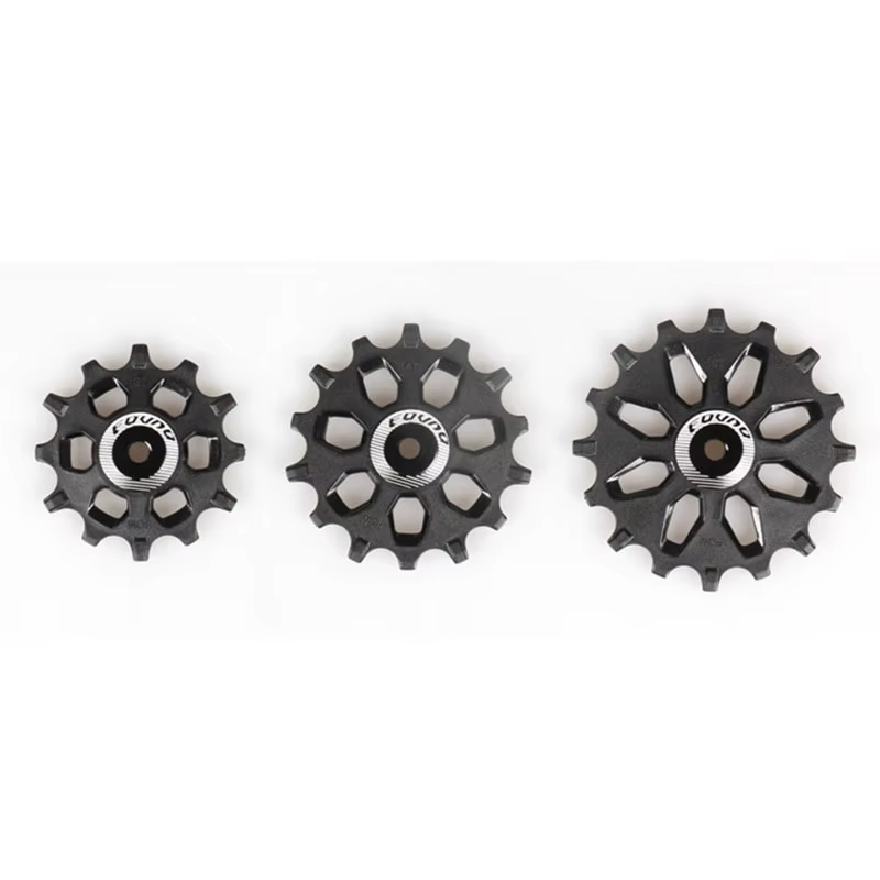 FOVNO 12T 14T 16T jeu de poulies de dérailleur arrière Support de roue de guidage à dents larges et