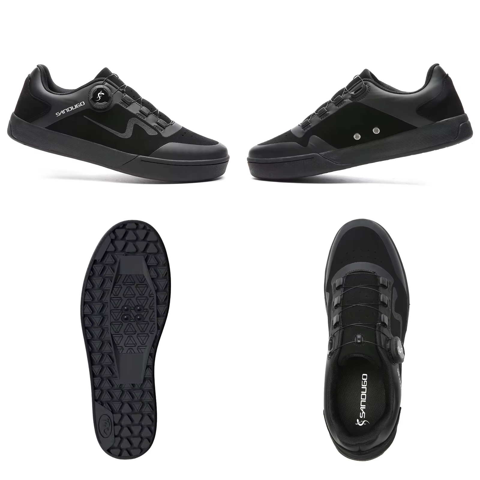 Chaussures de cyclisme pour hommes, vtt, descente, Enduro, chaussures de vélo de montagne, compatibl