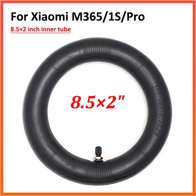 Chambre à air épaisse améliorée de 120g, 8.5x2 pouces, pour Scooter électrique Xiaomi M365 Pro S1 Mi