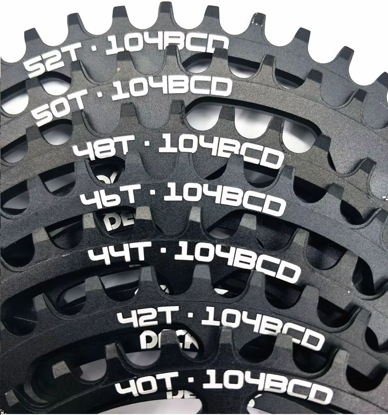 DECKAS rond 104BCD 40/42/44/46/48/50/52 T Getande vélo de montagne Wiel vtt vélo pour pédalier 8-12 