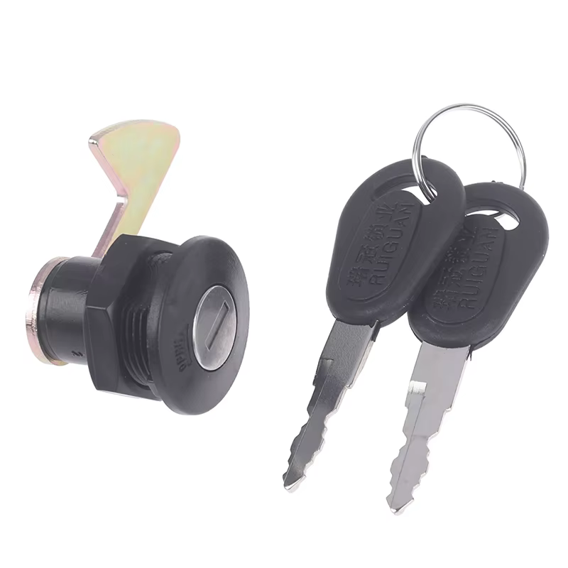Serrure arrière de coffre de scooter de voiture électrique, accessoires de serrure arrière de moto,