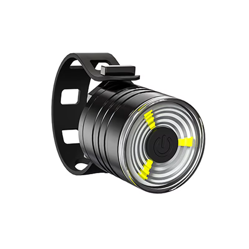 Ensemble d'éclairage de vélo arrière, feu avant avec feu arrière, lampe de poche de sécurité VTT, io