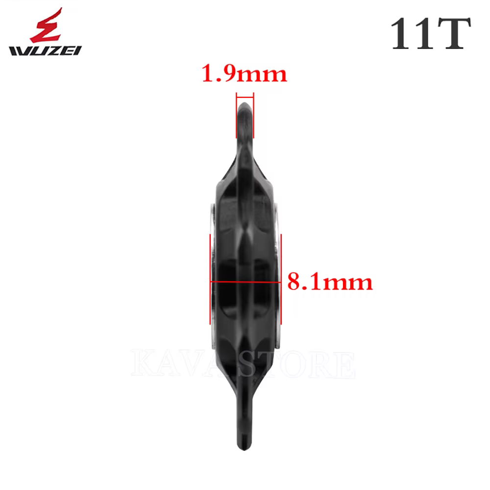 WEI-Poulie de dérailleur arrière pour vélo de route, roue de guidage de vitesse pour Shimano SRAM, M