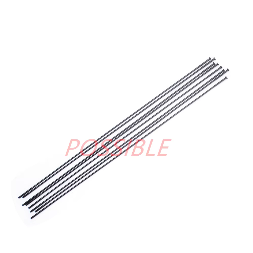 Sapim Race 14G rayons ronds noir 2.0-1.8-2.0mm j-bend droit tirer rayons de vélo