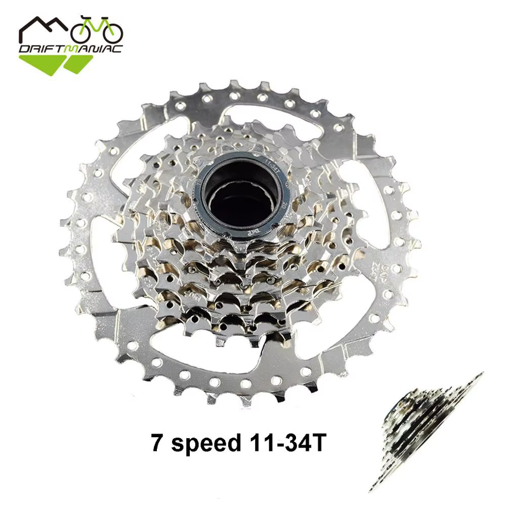 DRIFT MANIAC – roue libre à 7 vitesses, 11-34T 7 Spd, pignon pour vélo électrique