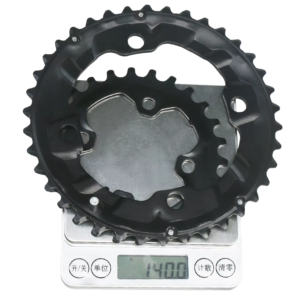 64BCD 104BCD vtt plateau de vélo Double roue à chaîne 22T 24T 26T 28T 36T 38T pignons VTT pédalier p