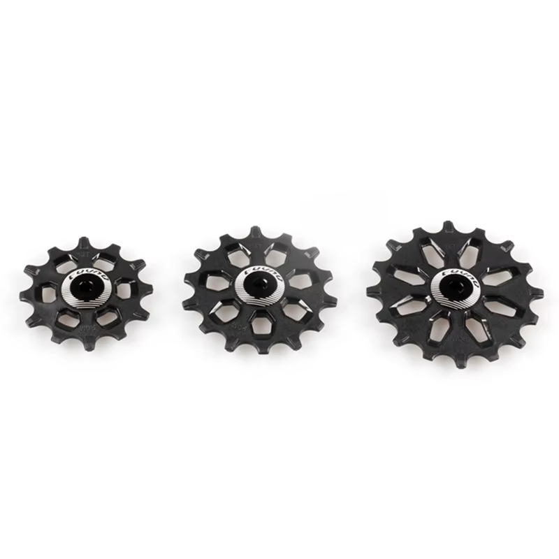 FOVNO – jeu de poulies de dérailleur arrière 12T 14T 16T, Support de roue à dents larges et étroites