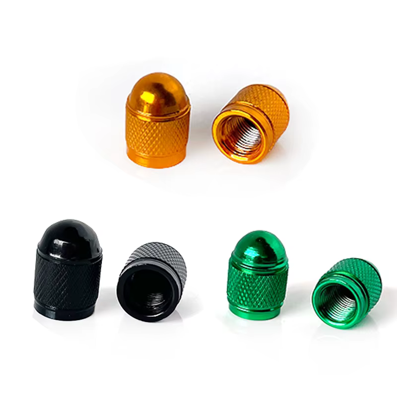 Capuchon de buse de assujetde vélo en aluminium, anti-poussière, pour vtt, route montagne, chambre à