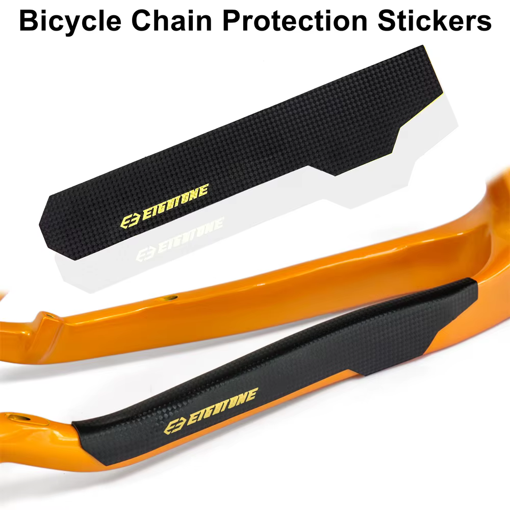 Autocollants de Protection de chaîne de vélo, protecteur de cadre de vtt, résistant aux rayures, cou