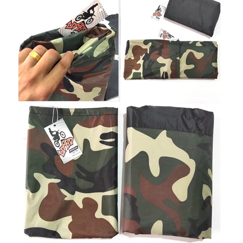 190T noir bleu Design imperméable moto couvre moteurs poussière pluie neige UV protecteur couverture