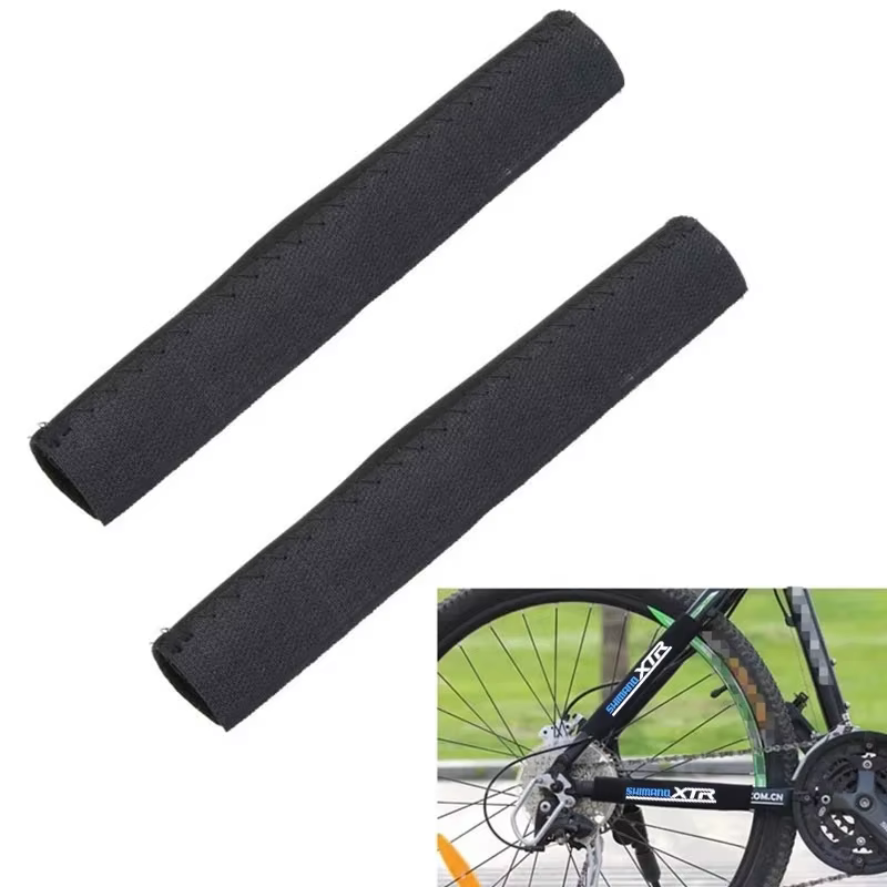 2 pièces protecteur de chaîne de vélo cadre de cyclisme protecteur de chaîne vtt garde de chaîne de