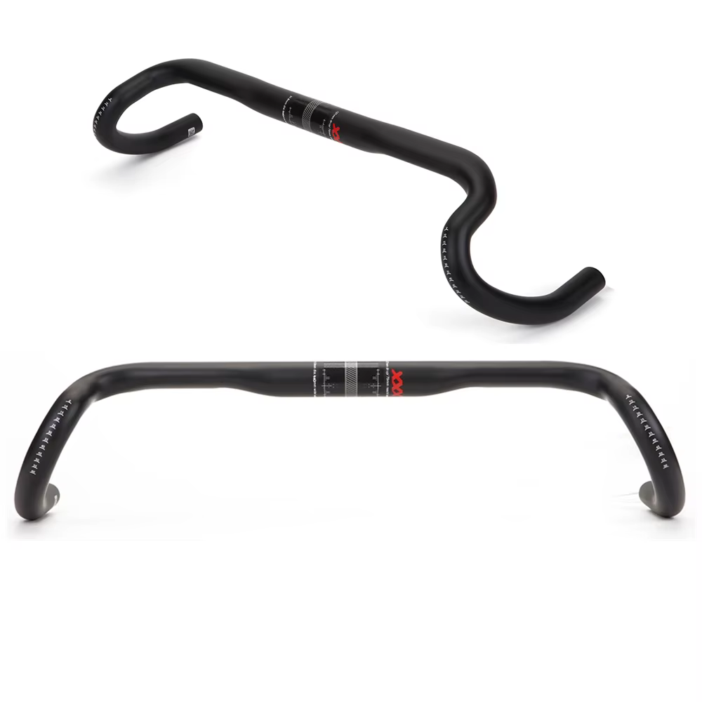 2025 BALUGOE nouveau guidon de gravier en carbone grande barre évasée Cycle cross guidon de vélo de 