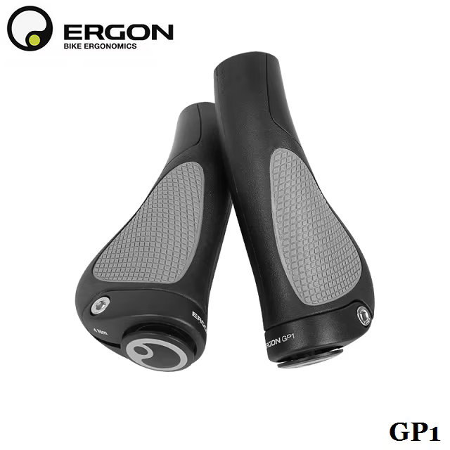 Poignées de guidon de VTT ERGON GP1 GP3 GP5, poignées ergonomiques en caoutchouc pour vélo de route